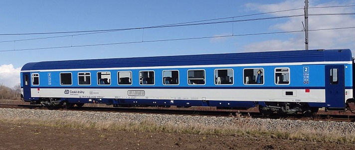 První multifunkční vůz pro linku Praha – Hamburg podstupuje testy
