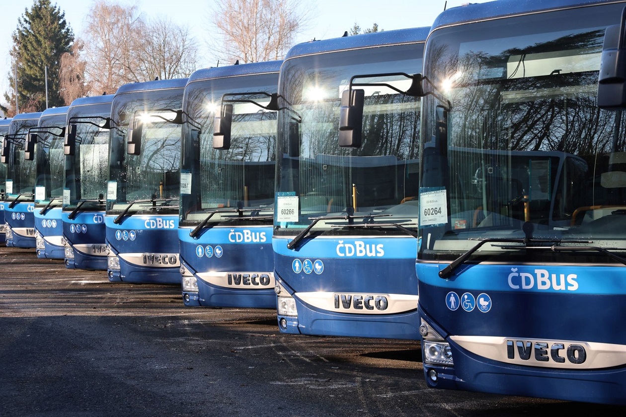 ČD Bus má deset nových vozidel