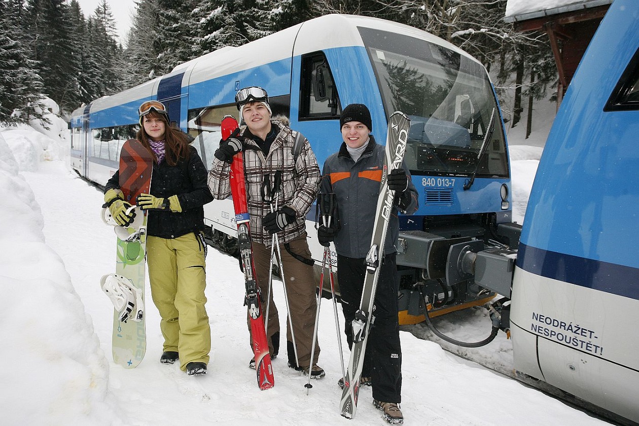 ČD Ski nabízí slevu na lyžování