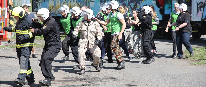 Policisté s kolegy z Německa trénovali na agresívní fanoušky