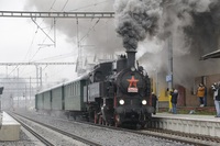 Do Štítů zamířil speciální parní vlak z Letohradu
