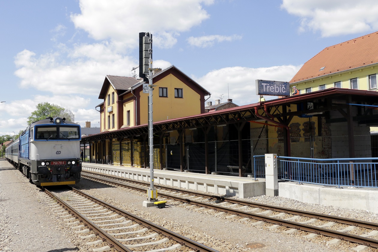 Třebíčské nádraží se přestavuje