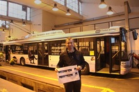 Motiv railjetu se objevil na tramvaji i na trolejbusu