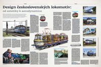 Design československých lokomotiv: od estetiky k aerodynamice