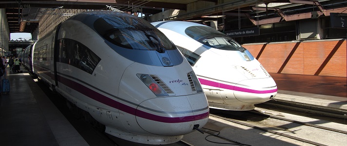 Španělská města spojí nové tratě pro rychlovlaky AVE