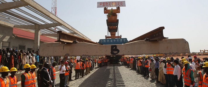 Železniční projekty v Nigérii ovládly čínské firmy