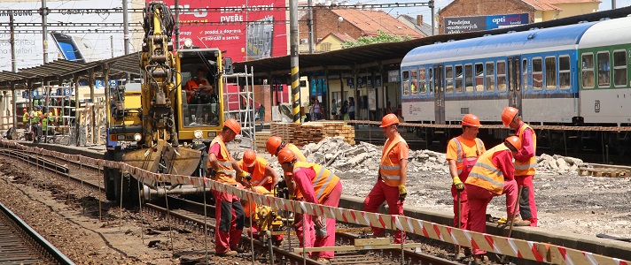 Provoz na brněnském hlavním nádraží komplikuje rekonstrukce