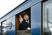 FOTOGALERIE: Masaryk přijel vlakem zpět do Čech