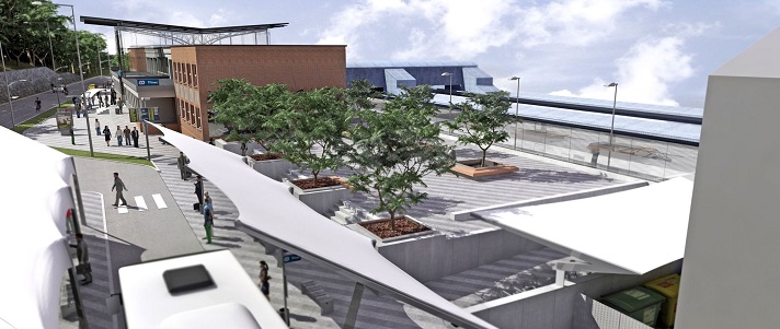 Na nádraží v Třinci vzniká moderní terminál